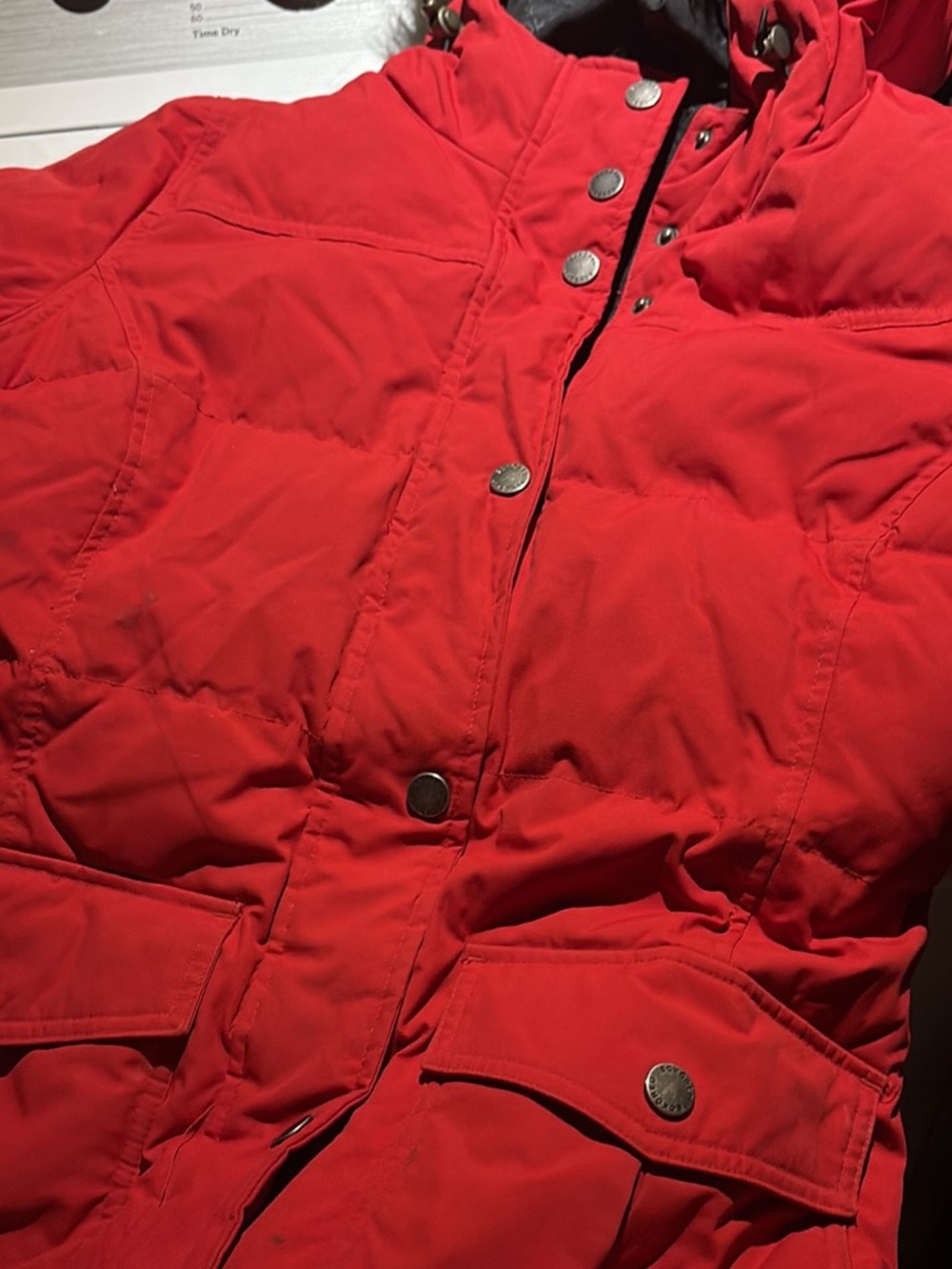 ECKO Red Quilted Puffer Jacket